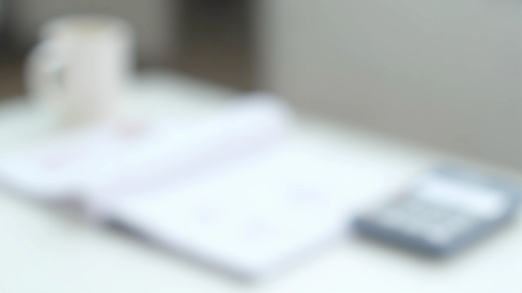 Calculator and notebook with coverage amount calculations written down